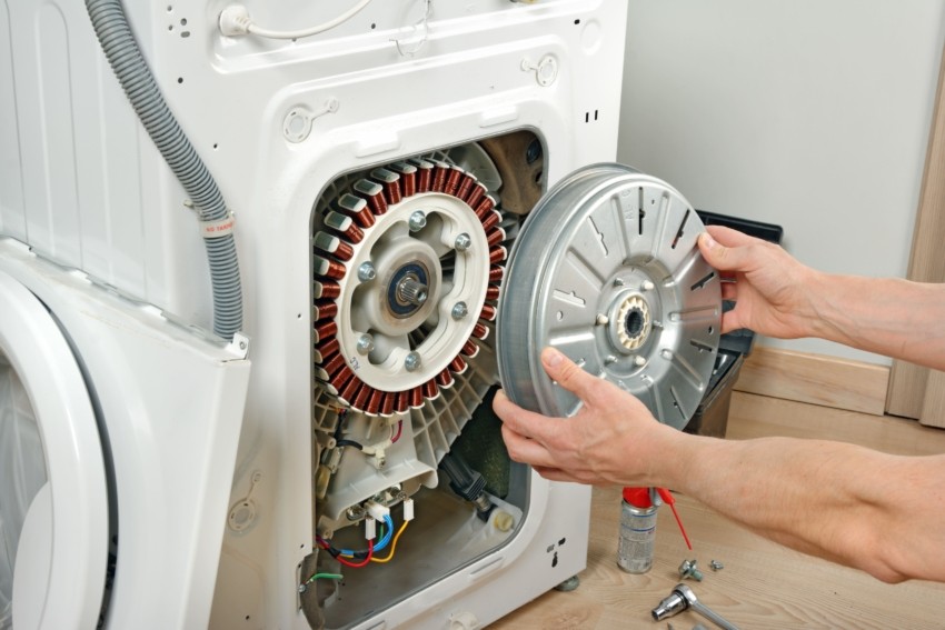 Reparatur einer Waschmaschine