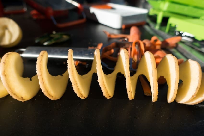 Eine Kartoffelspirale aus dem WMF Schneider
